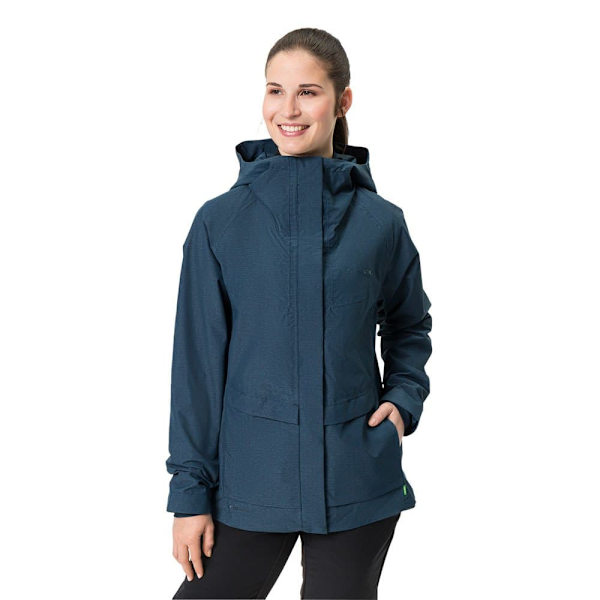 Vaude Bike Comyou Pro Rain Takki Sininen 38 Nainen