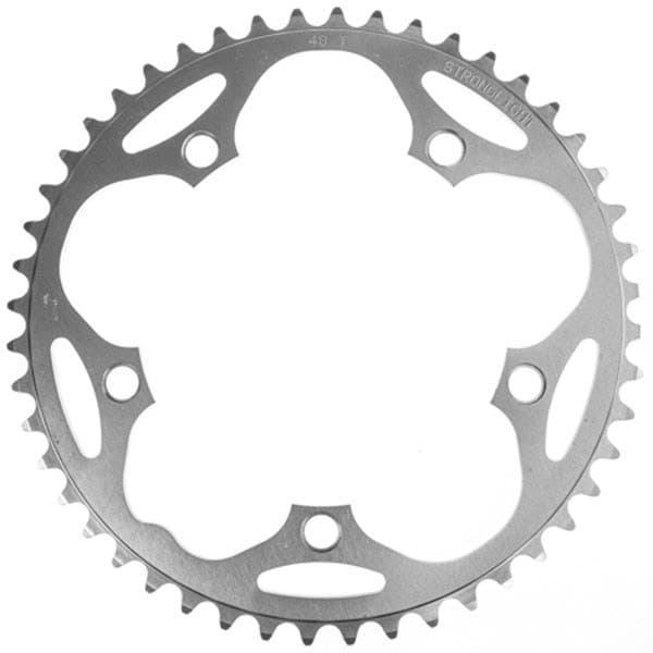 Stronglight Kæderring Shimano Adaptable 130 Bcd Søvfarvet 53t