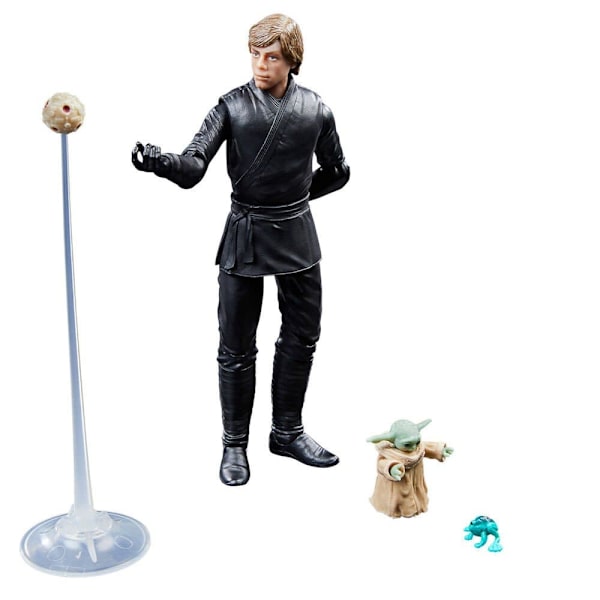 Hasbro Figur Star Wars The Black Series Luke Skywalker And Grogu Sort