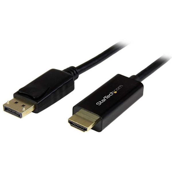 Startech Displayport To Hdmi Cable 5 M Sort