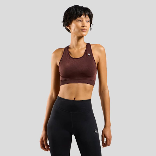 Odlo Inseamless Ceramicool Sports-bh Med Medium Støtte  XS Kvinde