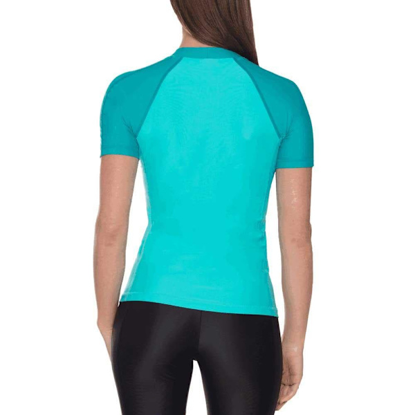 Iq-uv Kortärmad T-shirt Kvinna Uv 300 Slim Fit Blå XS