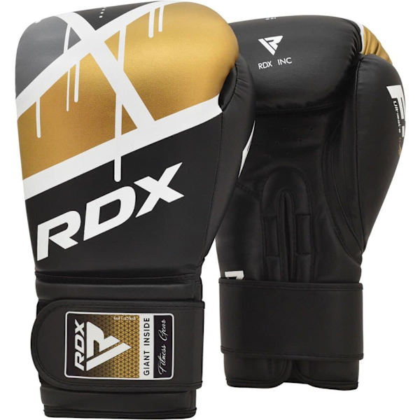 Rdx Sports Boxningshandskar I Konstläder Bgr 7 Svart 8 oz