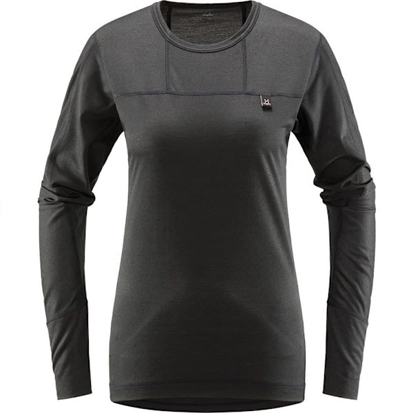 Haglofs Långärmad T-shirt Natural Blend Tech Svart XS Kvinna