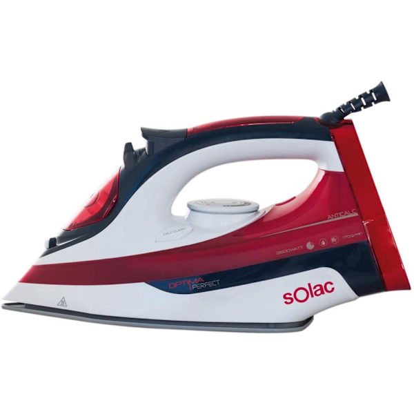 Solac Damp Jern Pv2014 2600w Rød,Hvid