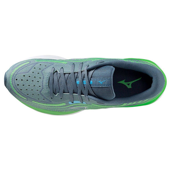 Mizuno Løbe Skoe Wave Skyrise 4 Grøn EU 44 1/2 Mand