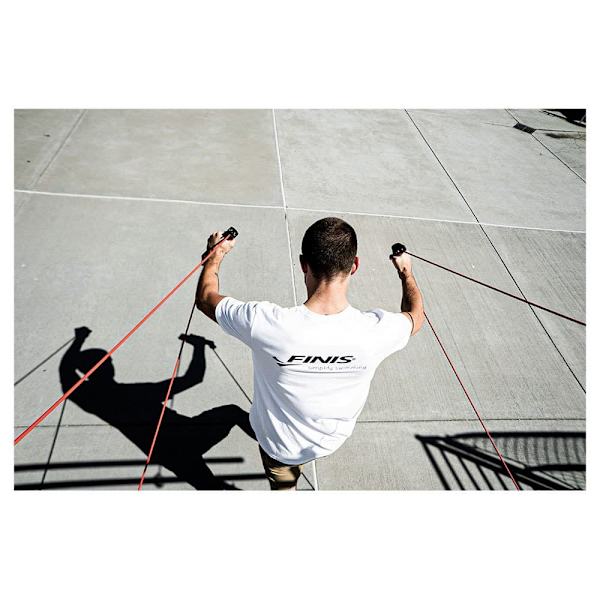 Finis Slide Dryland Trainer Punainen,Musta 9 mm