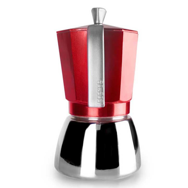 Ibili Elba Red Espressomaskine 12 Kopper