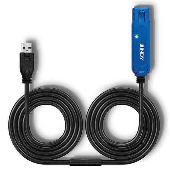 Lindy Usb-jatkokaapeli Usb 3.0 8 M Hopeinen