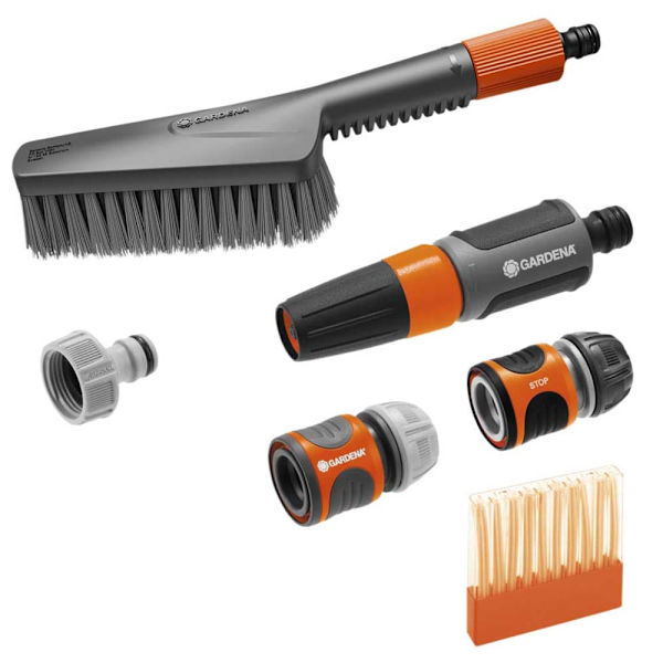 Gardena Cleansystem S Mjukborstat Rengöringsborste Set