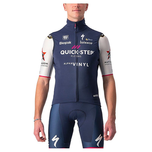 Castelli Gilet Perfetto Ros Blå XL Man