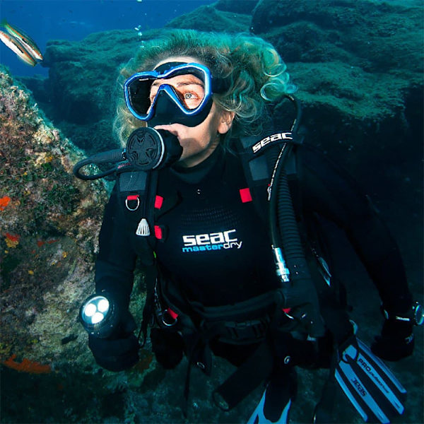 Seacsub Semydry Dragt Master Dry 7 Mm Sort XL