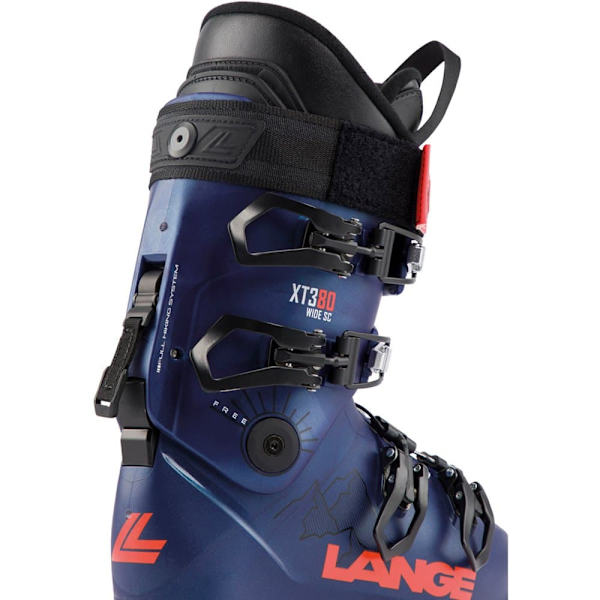 Lange Alpina Skidskor För Barn Xt3 80 Wide Sc Gw Blå 24.5