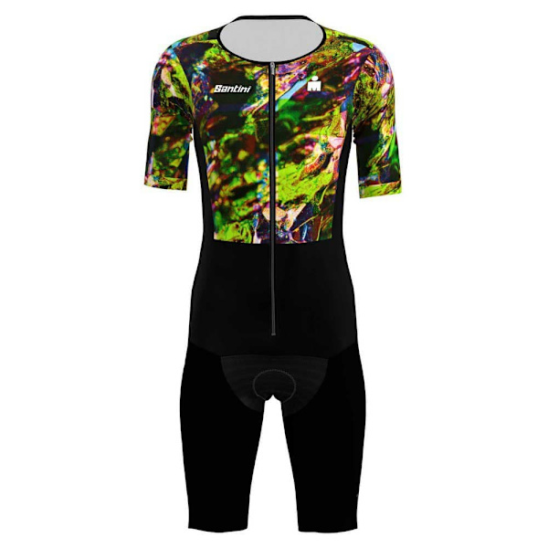 Santini Viper Zephyr X Ironman 2024 Lyhythihainen Trikoo Monivärinen 3XL Mies