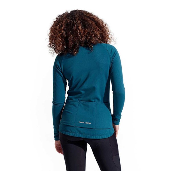 Pearl Izumi Attack Thermal Långärmad Trikå Blå S Kvinna