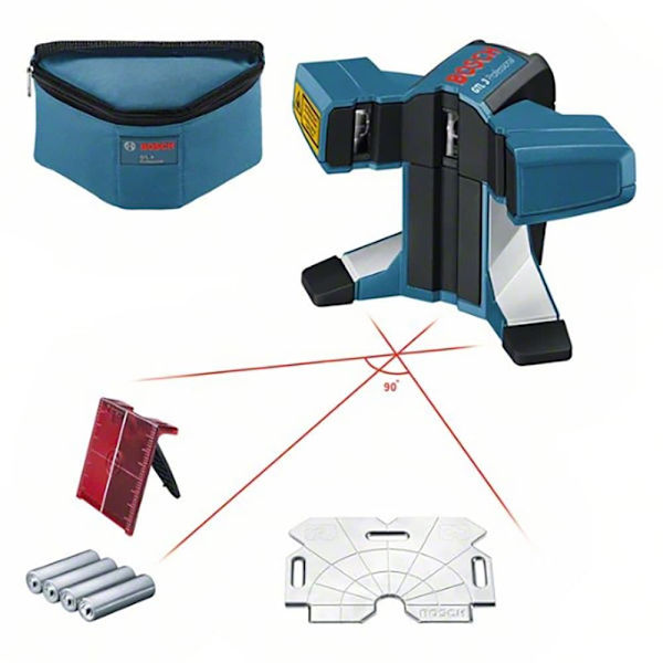 Bosch Professional Lasertason Linjat Gtl 3 Hopeinen