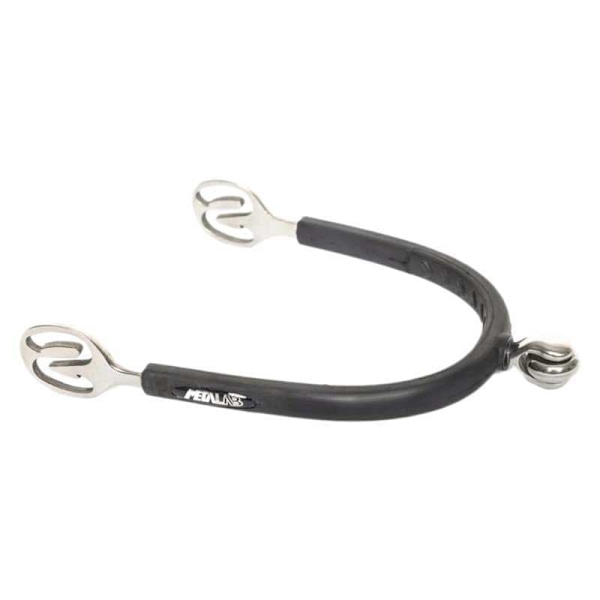 Metalab Spurs Med Horisontell Roulette Soft Touch M Silver 30 mm