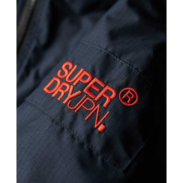 Superdry W5011652a Jakke Blå S Kvinde