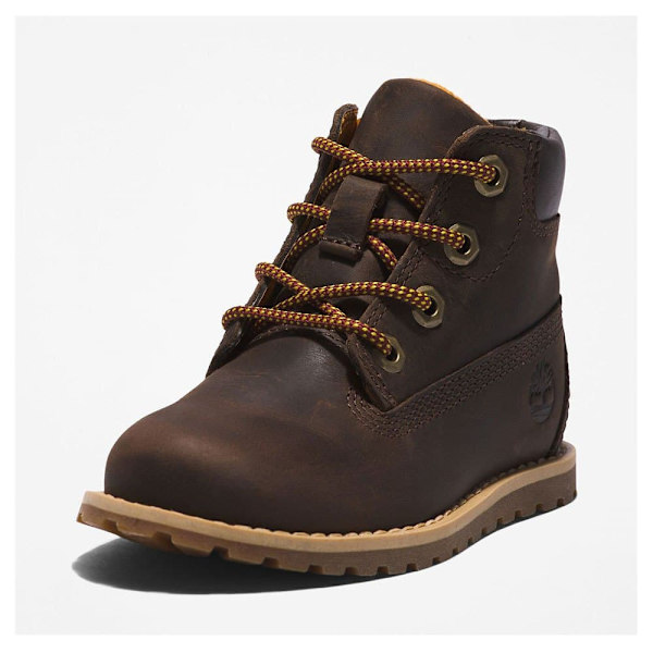 Timberland Pokey Pine Zip Barnstövlar Brun EU 28 Pojke