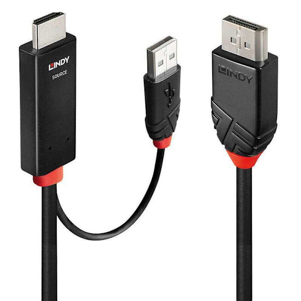 Lindy 1 M Hdmi Til Displayport-konverter