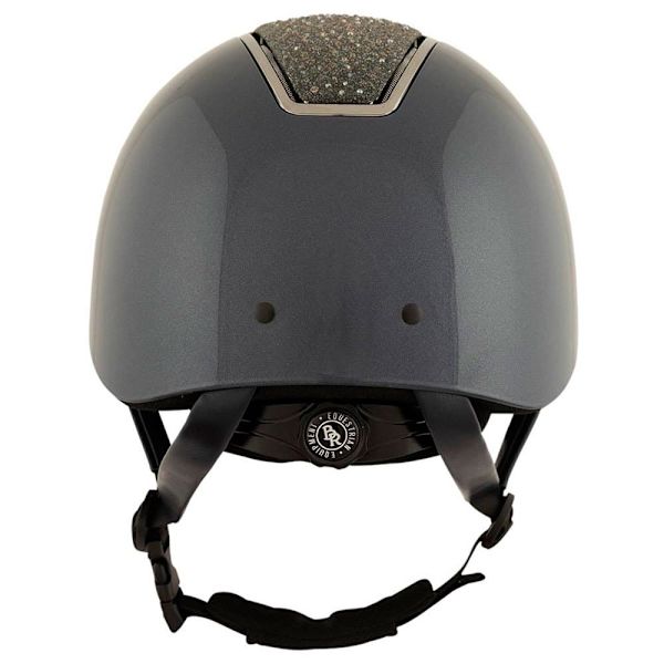 Br Hjelm Riding Omega Glamourous Glossy Blå 52-54 cm