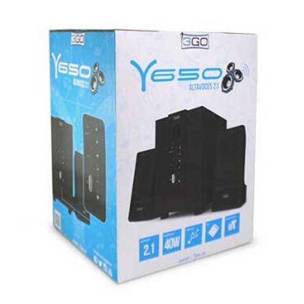 3go Højttaler Sæt 2.1 Y650 40w Sort