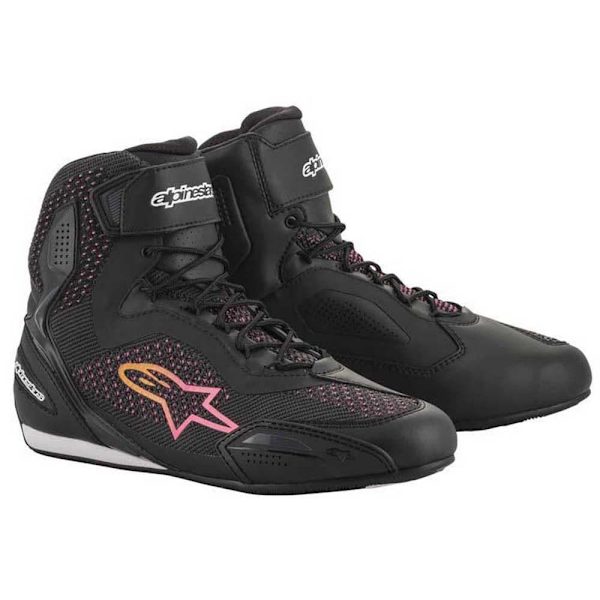 Alpinestars Motorcykel Sko Stella Faster 3 Rideknit Sort EU 43 Kvinde