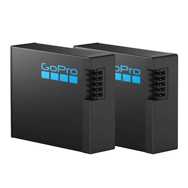 Gopro Enduro Battery Hero13 Black Oplader 2 Enheder Sort