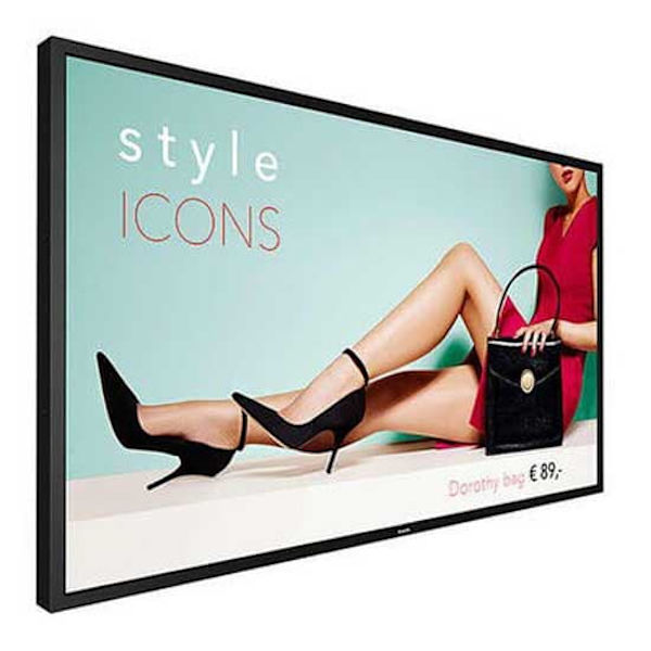 Philips 55bdl4002h/00 55´´ Skærm Transparent Sort