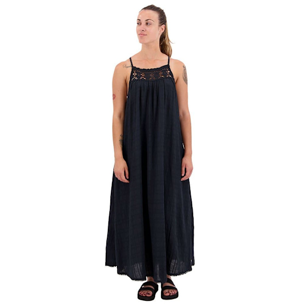 Superdry Klänning Vintage Long Halter Cami Blå S Kvinna