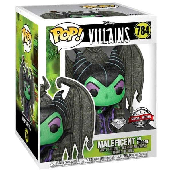 Funko Pop Disney Villains Maleficent On Throne Diamond Exclusive Grøn