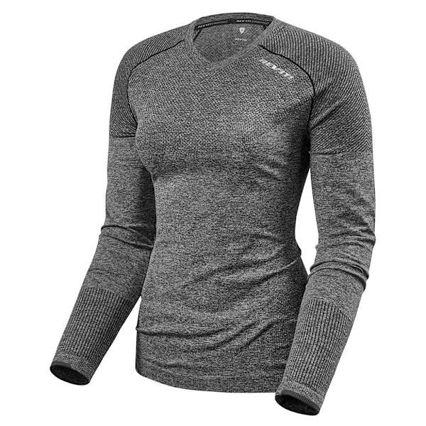 Revit Airborne Compression Langærmet Baselayer Grå M Kvinde