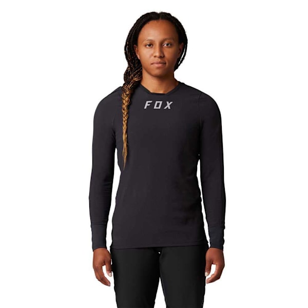 Fox Racing Defend Thermal Langærmet Trøje Sort XS Kvinde