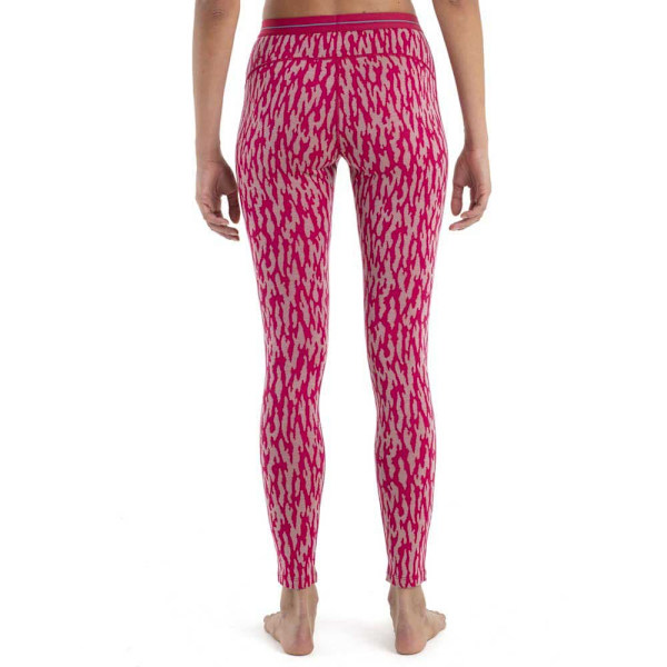 Icebreaker Leggingsit 260 Vertex Macro Forms Merino Pinkki S Nainen