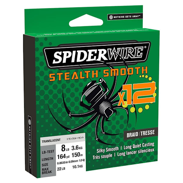 Spiderwire Fletning Stealth Smooth 12 150 M Gul 0.110 mm