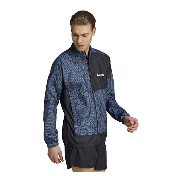 Adidas Jakke Terrex Trail Windbreaker Blå M Mand
