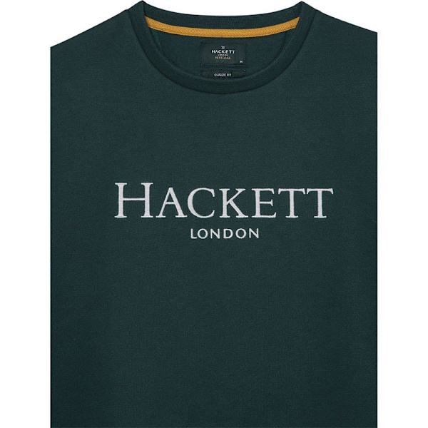 Hackett Hm581279 Sweatshirt Grøn M Mand