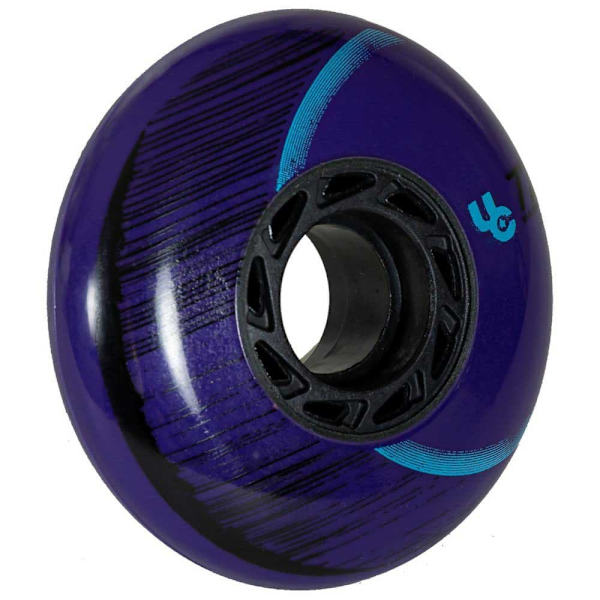 Undercover Wheels Cosmic Eclipse 4 Units Transparent 72 mm