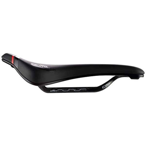 Selle San Marco Bred Sadel Ground Short Cfx Sort 155 mm
