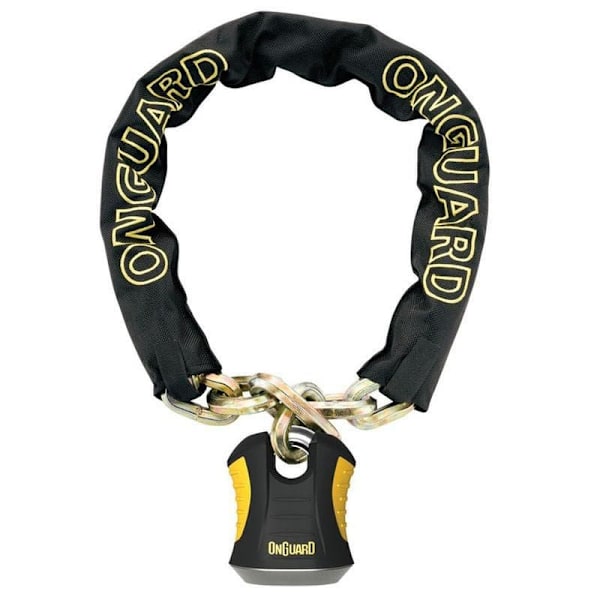 Onguard Beast Chain U-lock 8018 Sort 1800 x 12 mm