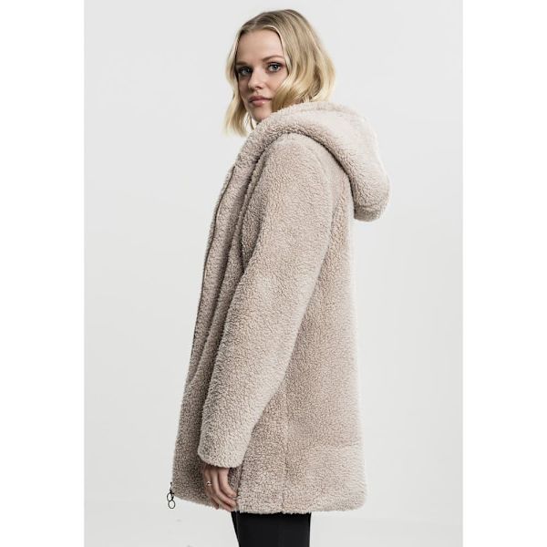 Urban Classics Parkas Sherpa Vit S Kvinna