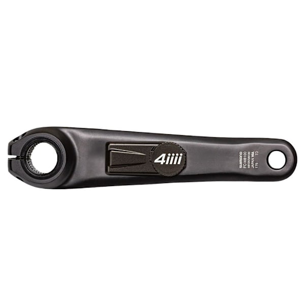 4iiii Vasen Kampi Virtamittarilla Precision 3+ Xt M8100 Hopeinen 175 mm