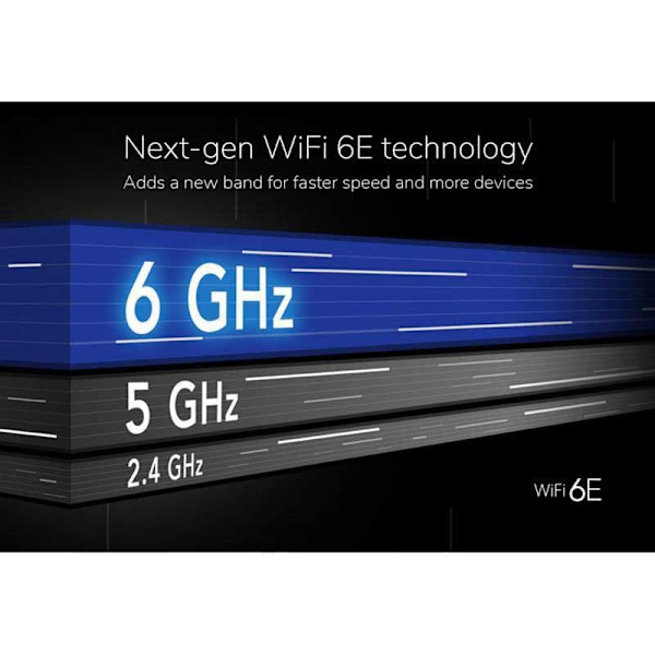 Netgear Bærbar Router Mr6450-100eus Nighthawk Wifi 6e 5g Søvfarvet