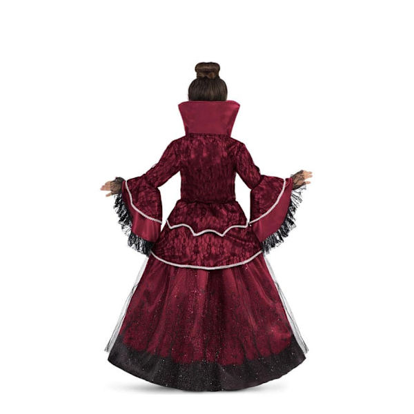 Mom Dronning Vampyr Pigekostume Rød 7-9 Years