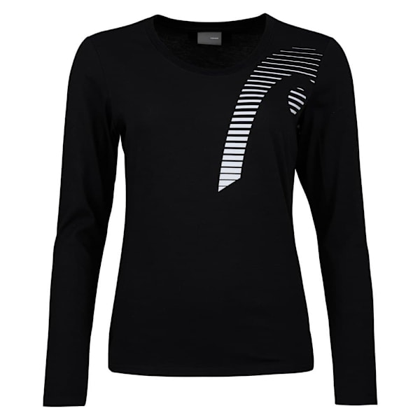 Head Racket Langærmet T-shirt Club 21 Linda Sort L Kvinde