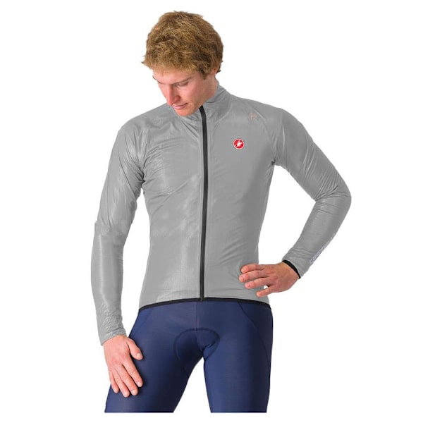 Castelli Squall Shell Jacka Grå M Man