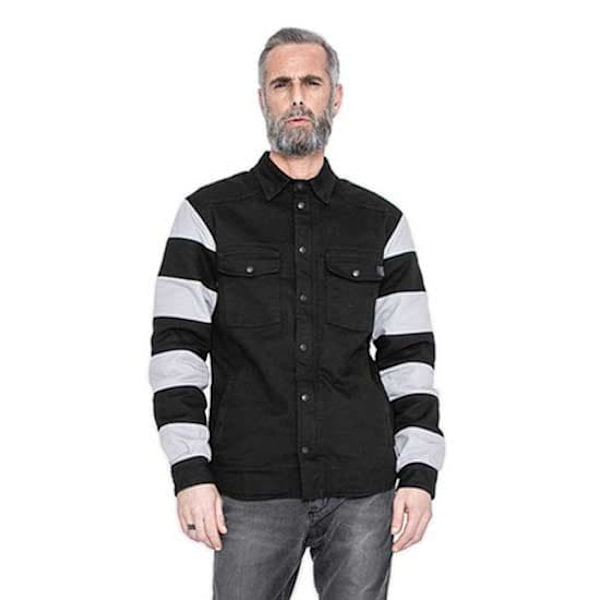 John Doe Motoshirt Prison Jacka Svart 2XL Man