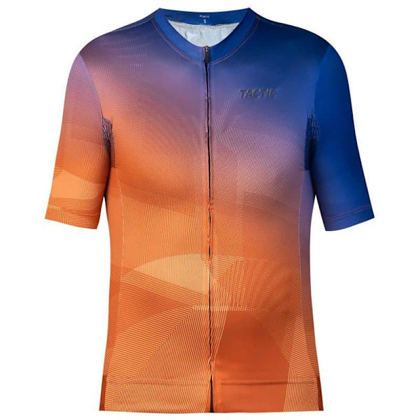 Tactic Kortærmet Jersey Atacama Orange,Blå M Mand