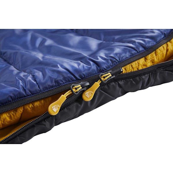 Nordisk Sovsäck Puk-10ºc Gul,Blå Extra Long / Left Zipper