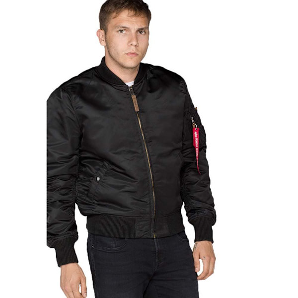 Alpha Industries Ma-1 Vf 59 Jakke Sort M Mand